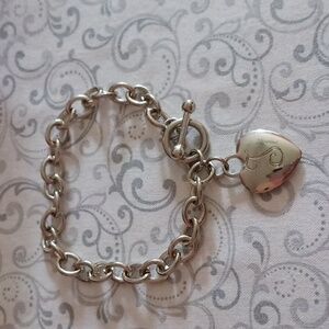 Brighton Silver Tone Link Bracelet